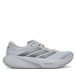 Buty do biegania adidas. Szare buty sportowe męskie Adidas, bez zapięcia, do biegania. Za 555.99 zł.