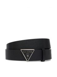 Guess Pasek BM7943 P6335 Czarny. Czarne portfele męskie Guess, z aplikacjami, ze skóry. Za 284.99 zł.