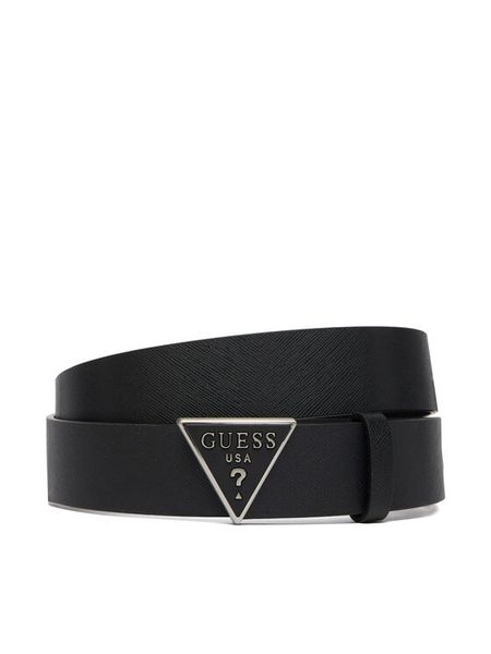 Guess Pasek BM7943 P6335 Czarny. Czarne paski damskie Guess, z aplikacjami. Za 284.99 zł.