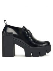 United Nude Półbuty Grip Moc Mid 1095701119 Czarny. Czarne półbuty damskie United Nude, bez wzorów, ze skóry, bez obcasa, na obcasie, bez zapięcia. Za 1,579.00 zł.