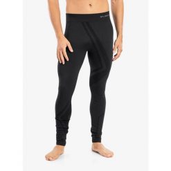 Legginsy termoaktywne męskie Brubeck Thermo Wool by Pustelnik. Czarne legginsy sportowe męskie Brubeck, m, bez wzorów, z wełny, narciarskie. Za 192.99 zł.