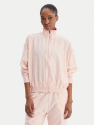 HUGO Bluza Monogram 50556831 Różowy Regular Fit. Czerwone bluzy damskie Hugo, xxl, bez wzorów, z bawełny, bez kaptura. Za 449.99 zł.