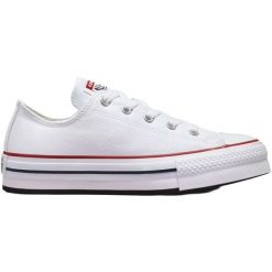Buty sportowe damskie Converse Chuck Taylor All Star EVA Lift. Białe obuwie sportowe damskie Converse, bez wzorów. Za 256.99 zł.