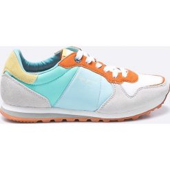 Pepe Jeans - Buty. Szare obuwie sportowe damskie Pepe Jeans, z jeansu. W wyprzedaży za 199.90 zł.