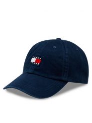 Tommy Jeans Czapka z daszkiem Heritage AM0AM12020 Granatowy. Niebieskie rękawiczki męskie Tommy Jeans, bez wzorów, z bawełny. Za 99.99 zł.