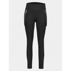 Spodnie cargo damskie Luhta Ino. Czarne spodnie materiałowe damskie Luhta, m, bez wzorów. Za 399.00 zł.