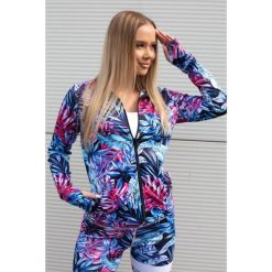 Bluza termiczna damska do biegania 2skin Time to Run Tropicana. Bluzy sportowe damskie 2SkIN, m, bez wzorów, bez kaptura, do biegania. Za 269.00 zł.