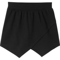 Spódnico-spodnie bonprix czarny. Spodnie materiałowe dla dziewczynek marki bonprix. Za 34.99 zł.