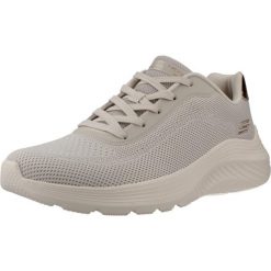 Buty SKECHERS BOBS SQUAD WAVES CURRENT Beżowy. Brązowe obuwie sportowe damskie Skechers, trekkingowe. Za 244.99 zł.