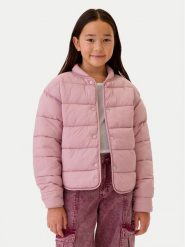 Gap Kurtka przejściowa 524053-01 Różowy Regular Fit. Czerwone kurtki i płaszcze dla dziewczynek GAP, bez wzorów, z syntetyku, bez kaptura. Za 239.99 zł.