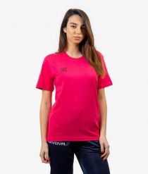 T-shirt Givova Cotone fuksja różowy. Czerwone t-shirty męskie Givova, na lato, m, bez wzorów, z bawełny, klasyczne, bez kołnierzyka. Za 69.72 zł.