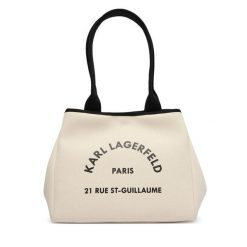 Torebka KARL LAGERFELD. Brązowe torebki do ręki damskie KARL LAGERFELD, bez wzorów, bez dodatków. Za 549.99 zł.