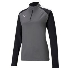 Damski top treningowy 1/4 zip Puma Team Liga. Białe bluzy sportowe damskie Puma, xs, bez wzorów, bez kaptura, do piłki nożnej. Za 253.00 zł.