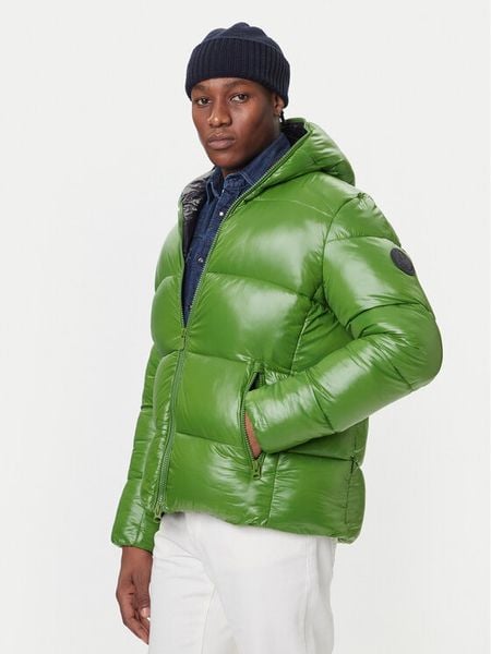 Save The Duck Kurtka zimowa D31280M LOVE21 Zielony Regular Fit. Zielone kurtki męskie SAVE THE DUCK, na zimę, m, bez wzorów, z syntetyku, bez kaptura. Za 859.00 zł.