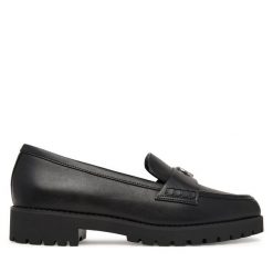 Loafersy MICHAEL Michael Kors. Czarne mokasyny damskie MICHAEL Michael Kors. Za 789.99 zł.