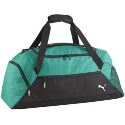 Torba Podróżna Team Goal Logo 55L. Zielone torby podróżne damskie Puma, bez wzorów, sportowe. Za 227.99 zł.