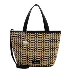 Emily & Noah Torebka Shopper E&N Jella Torby na zakupy 1 ct Damski. Torby na ramię damskie Emily & Noah, z aplikacjami, z materiału, bez dodatków. Za 242.99 zł.