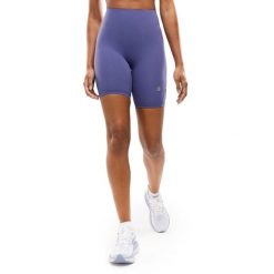 Damskie krótkie legginsy kolarki do biegania Fitness Siroko Thames Blue. Niebieskie legginsy damskie SIROKO, bez wzorów, z tkaniny, krótkie, do biegania. Za 148.00 zł.