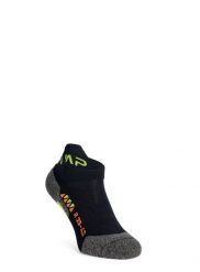 Skarpety biegowe CMP Running Sock SkinLife. Czarne skarpety damskie CMP, bez wzorów, z elastanu. Za 64.85 zł.