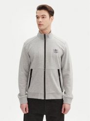 Aeronautica Militare Bluza 251FE1986F581 Szary Regular Fit. Szare bluzy męskie Aeronautica Militare, m, bez wzorów, z bawełny, bez kaptura. Za 479.99 zł.