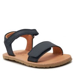 Sandały Froddo. Niebieskie sandały dziewczęce Froddo, bez zapięcia. Za 199.99 zł.