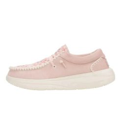 HeyDude Damskie Mokasyny Wendy Comf Suede Crochet. Białe mokasyny damskie Hey dude, z materiału. Za 259.00 zł.