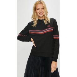 Lee - Bluza. Czarne bluzy damskie Lee, z nadrukiem, z bawełny. Za 259.90 zł.