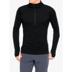 Bluza z zamkiem męska Inov-8 Merino Hoodie HZ. Czarne bluzy męskie Inov-8, l, bez wzorów, bez kaptura. Za 480.99 zł.