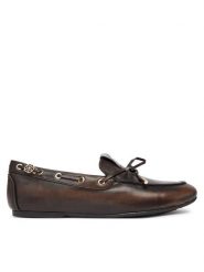 Guess Loafersy FLFAA2 LEP14 Brązowy. Brązowe mokasyny damskie Guess, ze skóry. Za 544.99 zł.