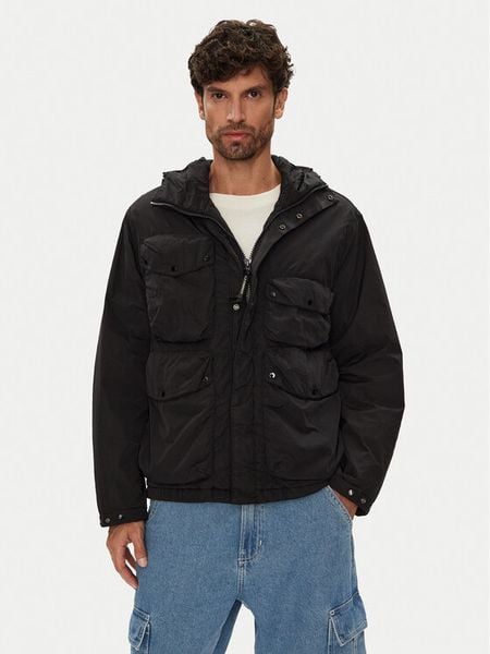 C.P. Company Kurtka zimowa 19CMOW010A005904G Czarny Regular Fit. Czarne kurtki męskie C.P. Company, na zimę, l, bez wzorów, z syntetyku, bez kaptura. Za 2,329.00 zł.