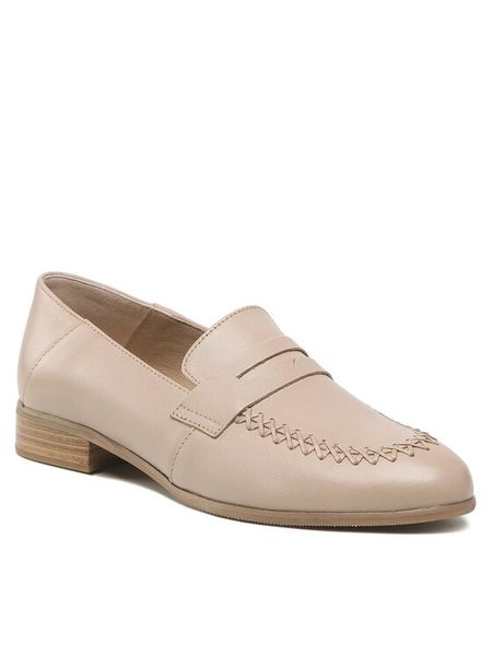 Lasocki Lordsy Anna WB-ANNA-108 Beżowy. Brązowe mokasyny damskie Lasocki, ze skóry. Za 239.99 zł.