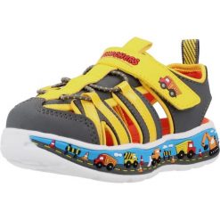 Sandały SKECHERS PLAY SCENE SPLASH Żółty. Żółte sandały męskie Skechers, z materiału, bez zapięcia. Za 196.99 zł.