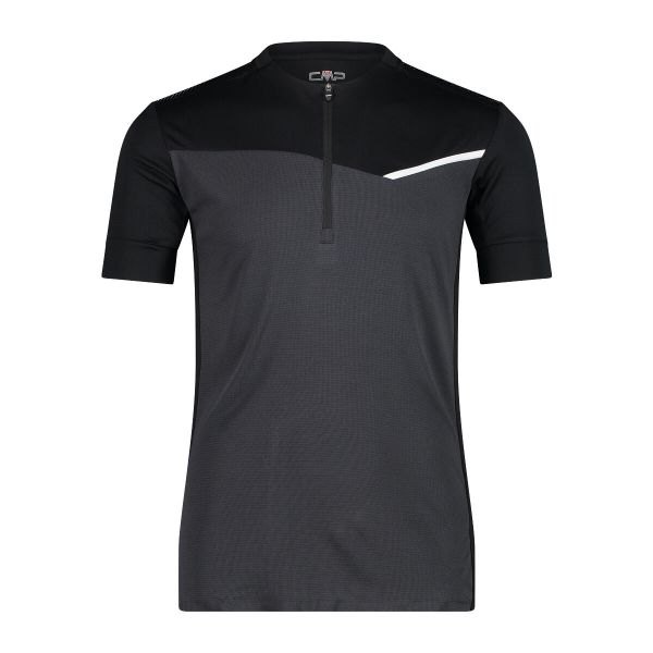 Koszulka CMP. Szare koszulki sportowe męskie CMP, xl, bez wzorów, z materiału, bez kołnierzyka, bez ramiączek, do biegania. Za 242.50 zł.