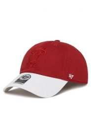 47 Brand Czapka z daszkiem NBA Miami Heat '47 x Tommy Hilfiger Courtside '47 Clean Up THCCU236GWL Czerwony. Czerwone rękawiczki męskie 47 Brand, bez wzorów, z bawełny. Za 179.99 zł.