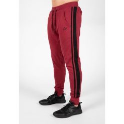 Spodnie fitness męskie Gorilla Wear Banks Pants. Czarne spodnie sportowe męskie GORILLA WEAR, m, bez wzorów, z dresówki, na fitness i siłownię. Za 289.25 zł.