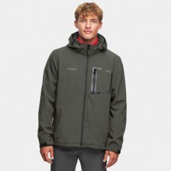 Kurtka męska Softshell Alpinus Stenshuvud. Szare kurtki męskie Alpinus, m, bez wzorów, z softshellu, sportowe, bez kaptura. Za 299.00 zł.