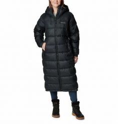 Płaszcz Puchowy Columbia Pike Lake Ii Long Jacket Damski Zimowy. Zielone kurtki damskie Columbia, na zimę, xl, bez wzorów, z materiału, długie, z kapturem. Za 794.99 zł.