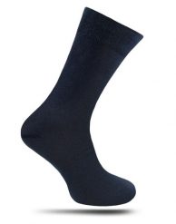 Skarpetki Męskie, Granatowe Jednokolorowe, Bezuciskowe, 100% BAWEŁNA -NADIR. Niebieskie skarpety męskie Nadir, bez wzorów, z bawełny. Za 14.90 zł.