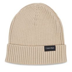 Czapka Calvin Klein. Brązowe czapki i kapelusze męskie Calvin Klein, na zimę, bez wzorów. Za 189.99 zł.