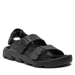 Sandały Birkenstock. Czarne sandały chłopięce Birkenstock, bez zapięcia. Za 289.99 zł.