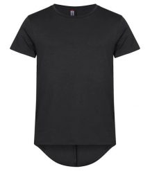 Clique T-shirt męski Brooklyn 100% bawełna, dłuższy krój – Black. Czarne t-shirty męskie CLIQUE, m, bez wzorów, z bawełny, bez kołnierzyka. Za 108.05 zł.
