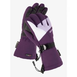 Rękawiczki dziecięce Ziener Lani GTX Junior. Czarne rękawiczki dziecięce Ziener, bez wzorów. Za 156.99 zł.