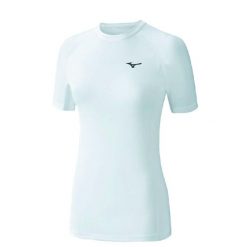 Koszulka damska Mizuno M.arts Bio Gear. Białe koszulki sportowe damskie Mizuno, m, bez wzorów, bez kołnierzyka, bez ramiączek. Za 233.50 zł.