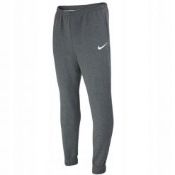 Męskie Spodnie Do Biegania Park 20 Fleece. Szare krótkie spodenki sportowe męskie Nike, m, bez wzorów, do biegania. Za 244.99 zł.
