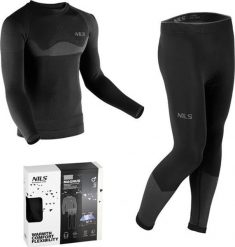 Nils Extreme BTZ0464 BIELIZNA TERMOAKTYWNA CZARNA MĘSKA ZESTAW L/XL MAGNUS NILS. Czarna bielizna termoaktywna męska Nils Extreme, l. Za 128.68 zł.