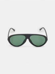 Okulary przeciwsłoneczne retro - czarny. Czarne okulary przeciwsłoneczne damskie Sinsay. Za 19.99 zł.