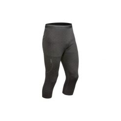Legginsy 500. Szare legginsy sportowe męskie WED'ZE. Za 49.99 zł.
