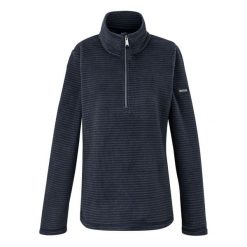 Bluza Polarowa Damska Solenne II. Niebieskie bluzy damskie Regatta, bez wzorów, z polaru, bez kaptura, trekkingowe. Za 129.99 zł.