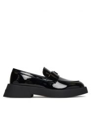 Armani Exchange Loafersy XW002207 AF21267 UC001 Czarny. Czarne mokasyny damskie Armani Exchange, ze skóry. Za 909.99 zł.