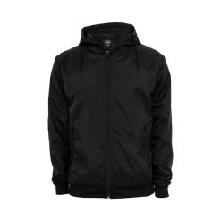 Urban classic windcheater. Czarne kurtki męskie Urban Classics, m, bez wzorów, bez kaptura. Za 191.00 zł.